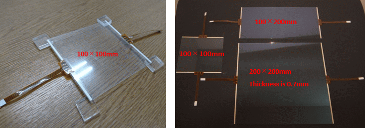 ITO heater standard sample product